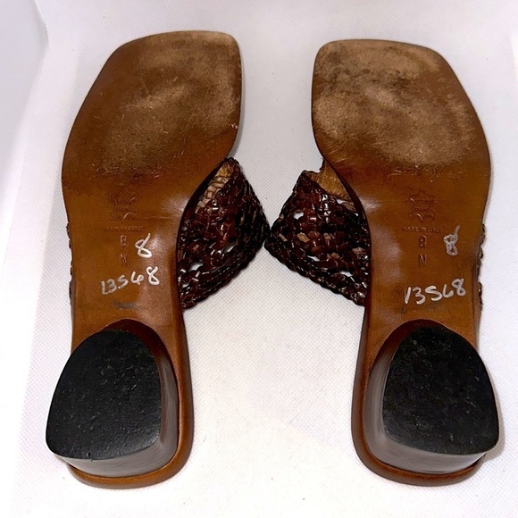 Sesto Meucci Braided Leather Sandals Size 8N - EUC - Picture 10 of 11
